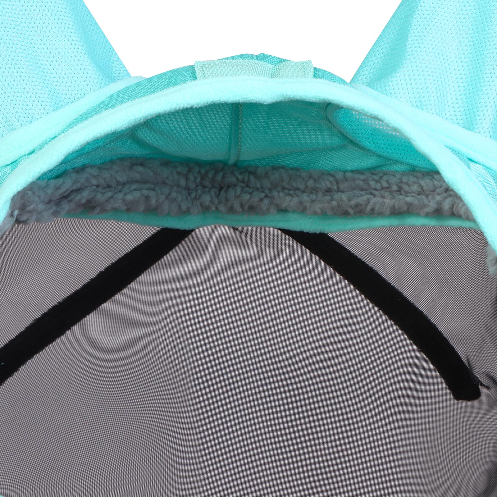 Harrison Howard CareMaster Pro Luminous Horse Fly Mask Large Eye Space Long Nose with Ears UV Protection for Horse Summer Mint S